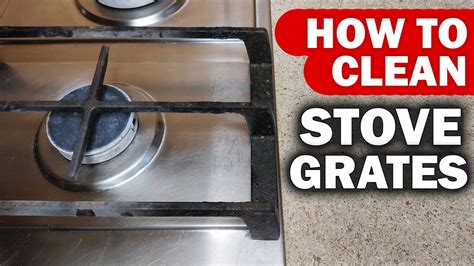 non toxic way to clean gas stove grates